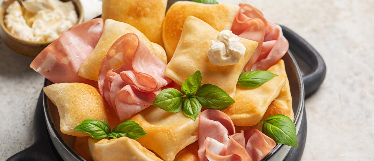 Menu pizza